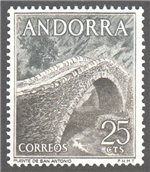 Andorra (Sp) Scott 50 Mint